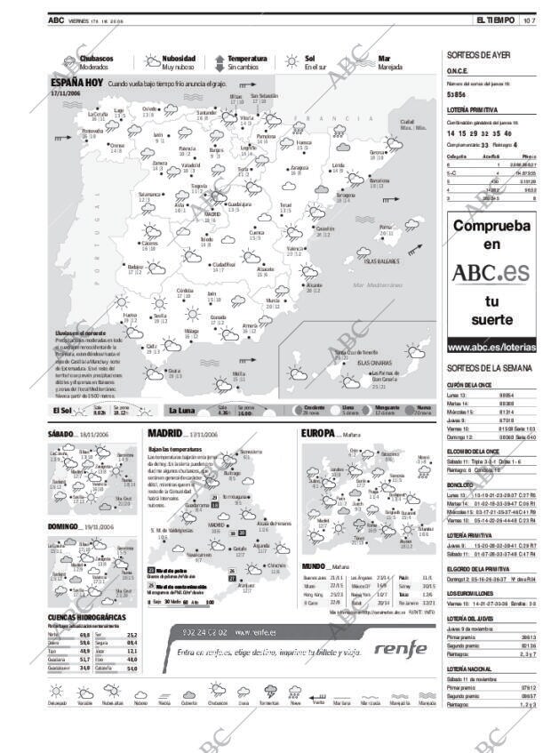 ABC MADRID 17-11-2006 página 107