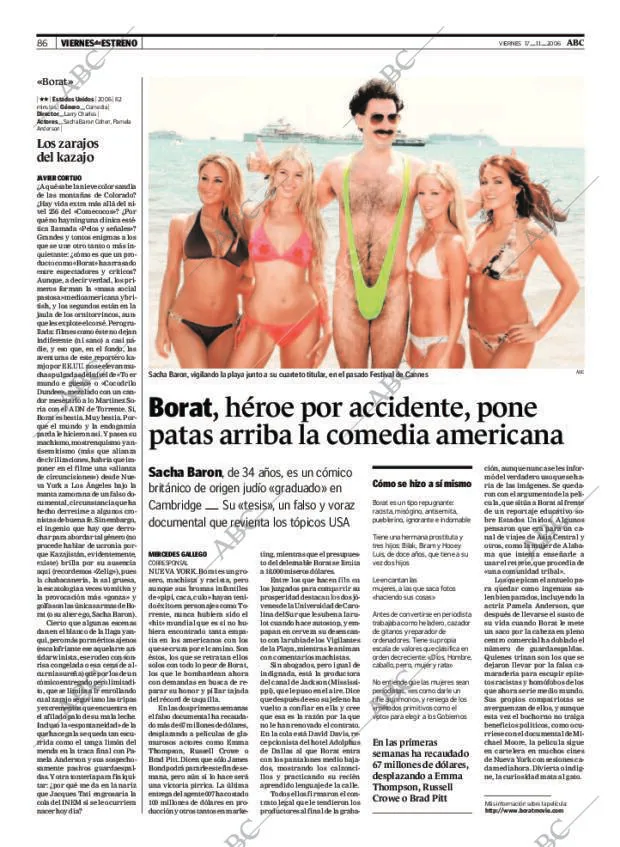 ABC MADRID 17-11-2006 página 86