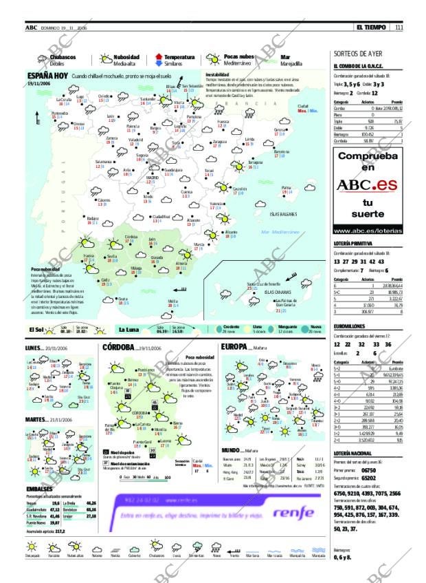 ABC CORDOBA 19-11-2006 página 111