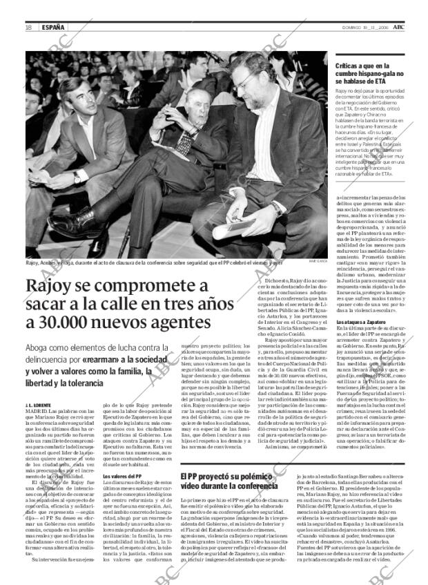 ABC CORDOBA 19-11-2006 página 18