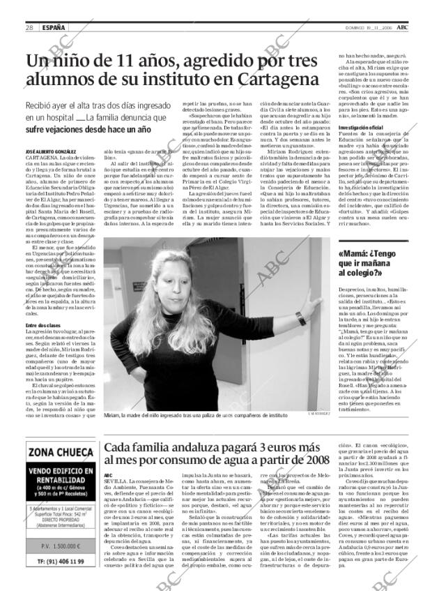 ABC CORDOBA 19-11-2006 página 28