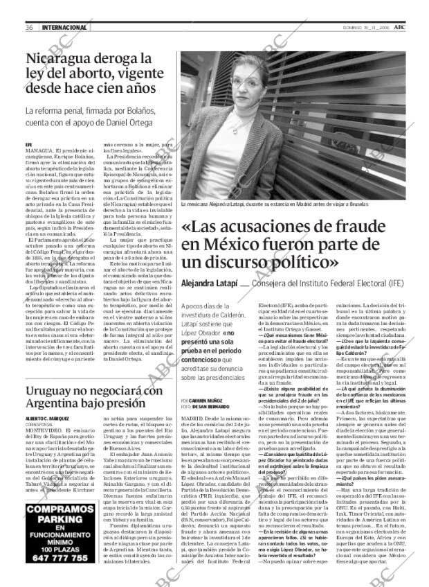 ABC CORDOBA 19-11-2006 página 36