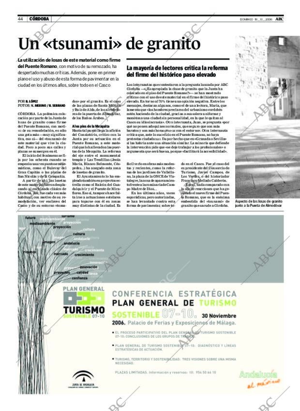 ABC CORDOBA 19-11-2006 página 44