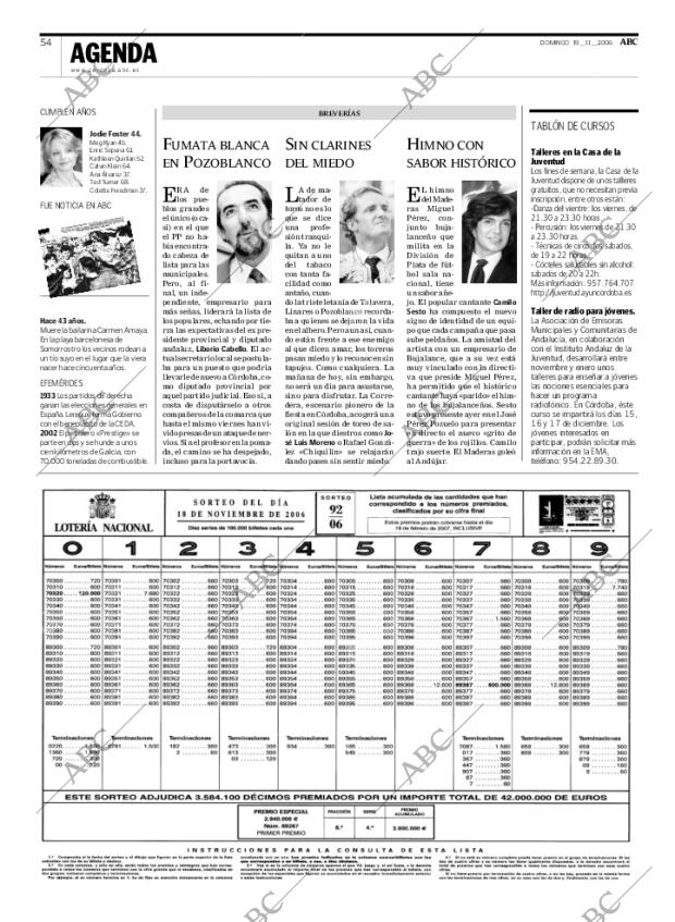 ABC CORDOBA 19-11-2006 página 54