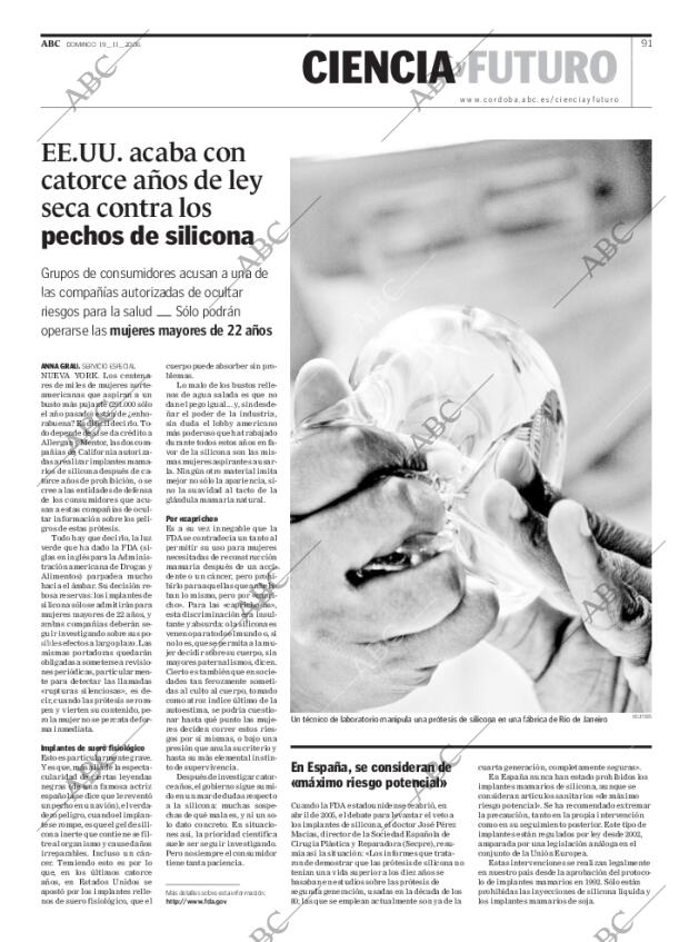 ABC CORDOBA 19-11-2006 página 91