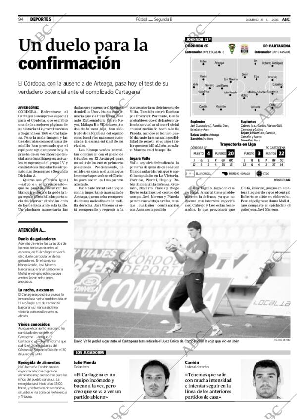 ABC CORDOBA 19-11-2006 página 94