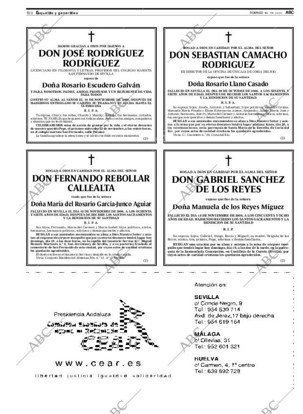 ABC SEVILLA 19-11-2006 página 100