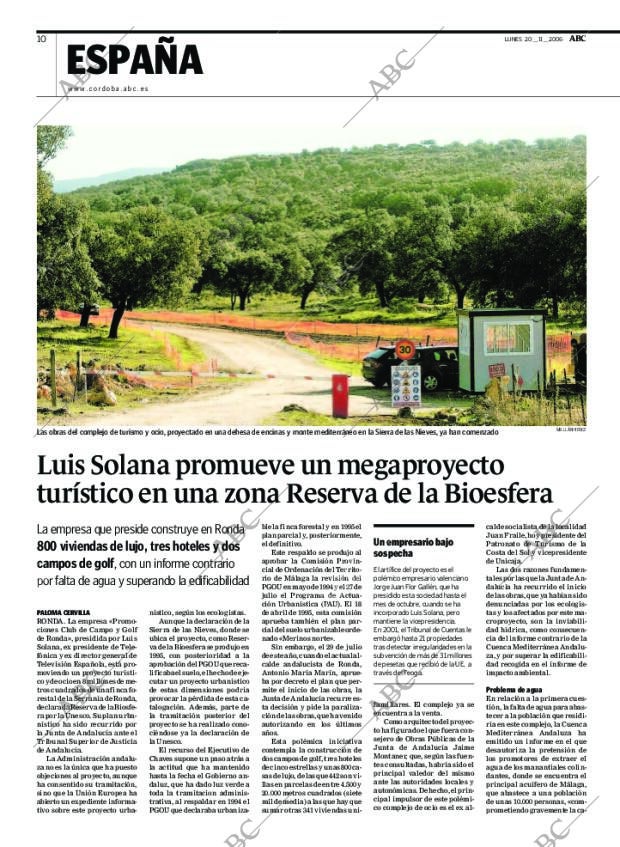 ABC CORDOBA 20-11-2006 página 10