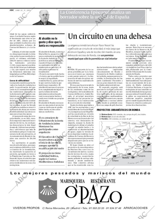 ABC CORDOBA 20-11-2006 página 11