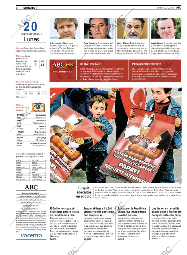 ABC CORDOBA 20-11-2006 página 2
