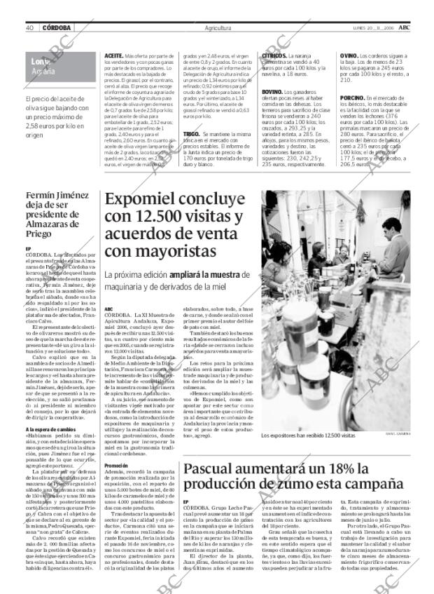 ABC CORDOBA 20-11-2006 página 40