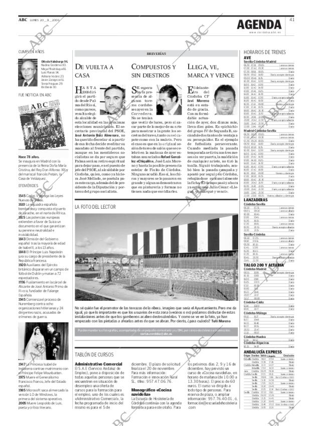 ABC CORDOBA 20-11-2006 página 41