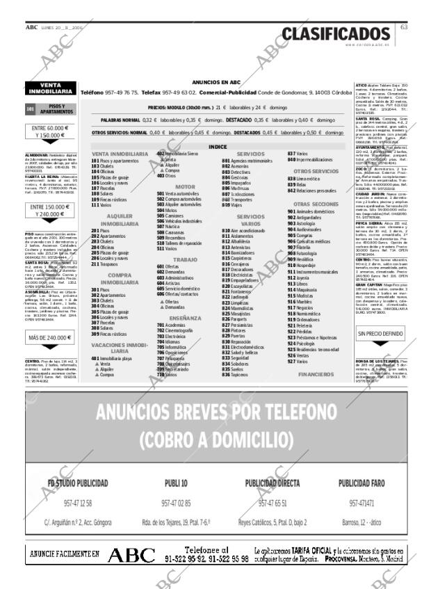 ABC CORDOBA 20-11-2006 página 63