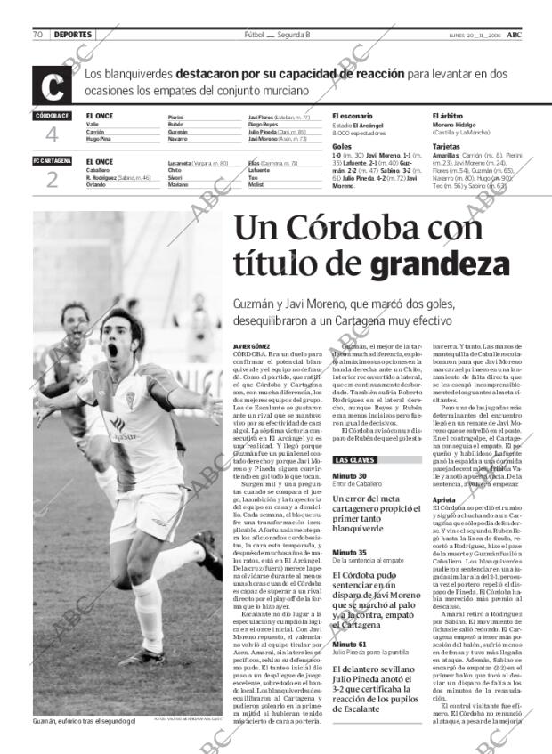 ABC CORDOBA 20-11-2006 página 70