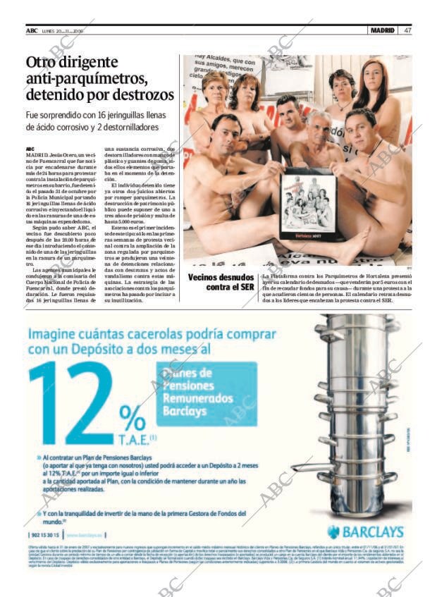 ABC MADRID 20-11-2006 página 47