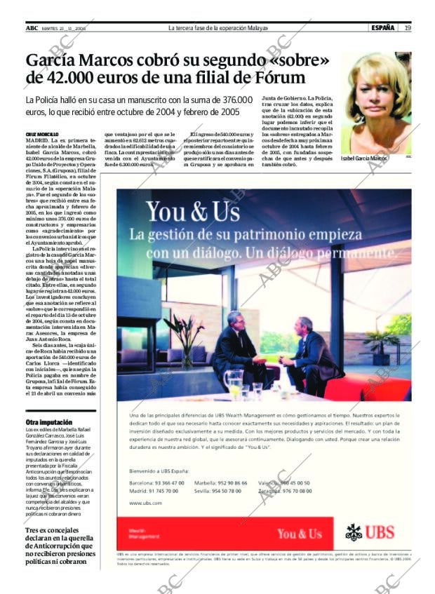 ABC CORDOBA 21-11-2006 página 19
