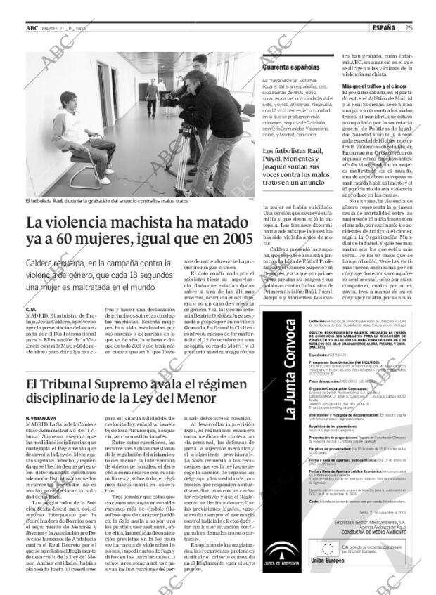 ABC CORDOBA 21-11-2006 página 25