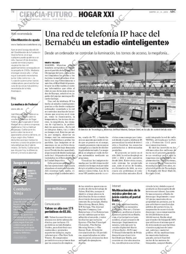 ABC CORDOBA 21-11-2006 página 78