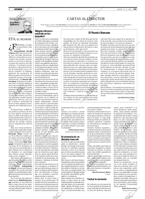 ABC CORDOBA 21-11-2006 página 8