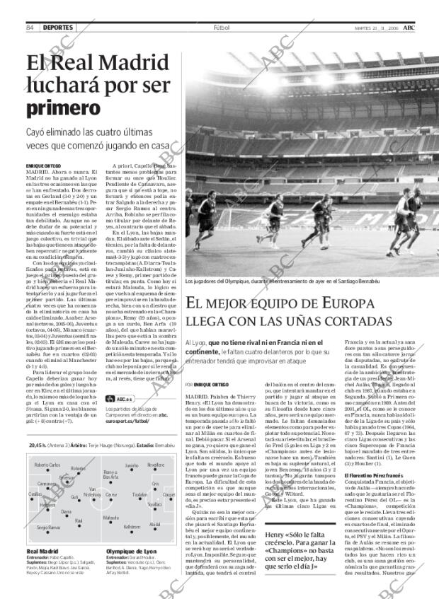 ABC CORDOBA 21-11-2006 página 84