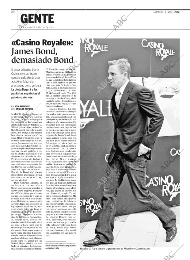 ABC CORDOBA 21-11-2006 página 88