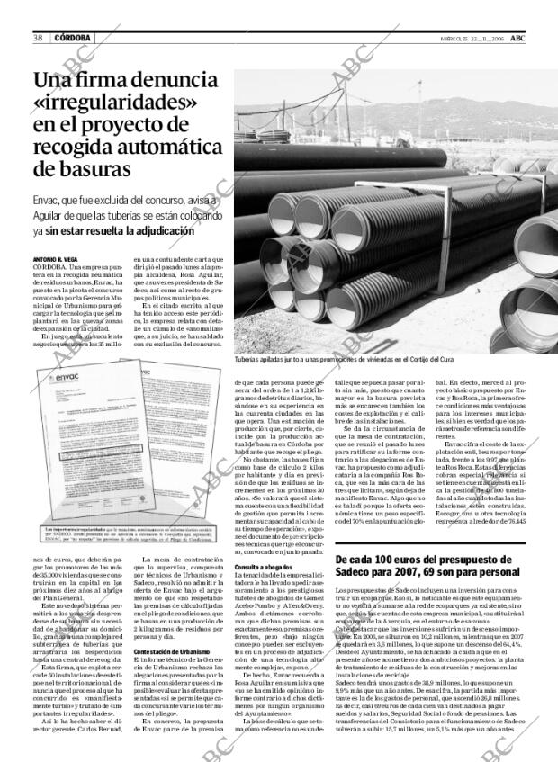 ABC CORDOBA 22-11-2006 página 38