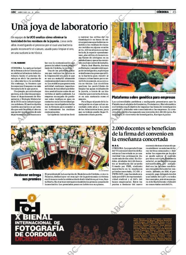 ABC CORDOBA 22-11-2006 página 45