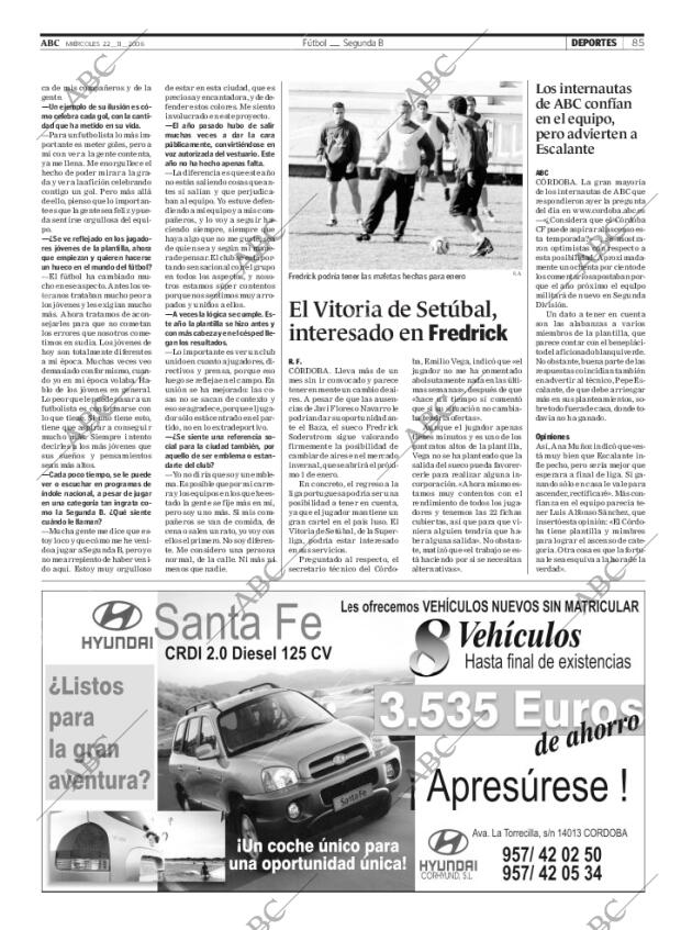 ABC CORDOBA 22-11-2006 página 85