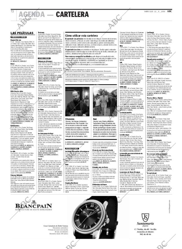 ABC SEVILLA 22-11-2006 página 72