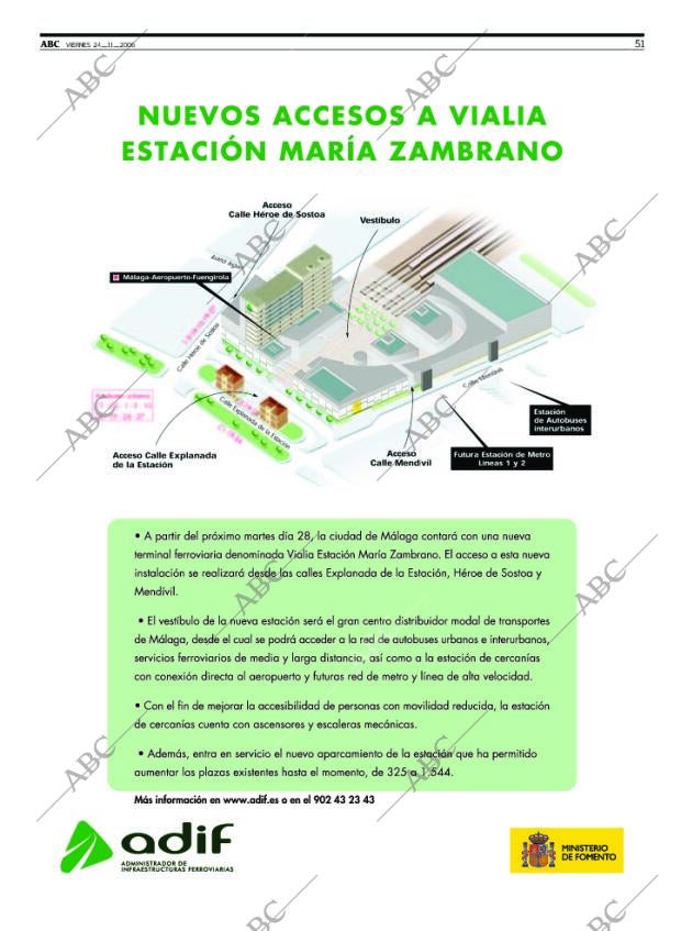 ABC SEVILLA 24-11-2006 página 51