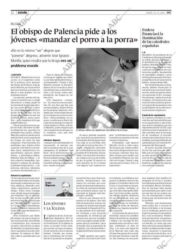 ABC MADRID 25-11-2006 página 32
