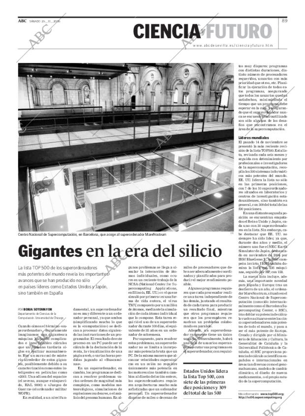 ABC SEVILLA 25-11-2006 página 105