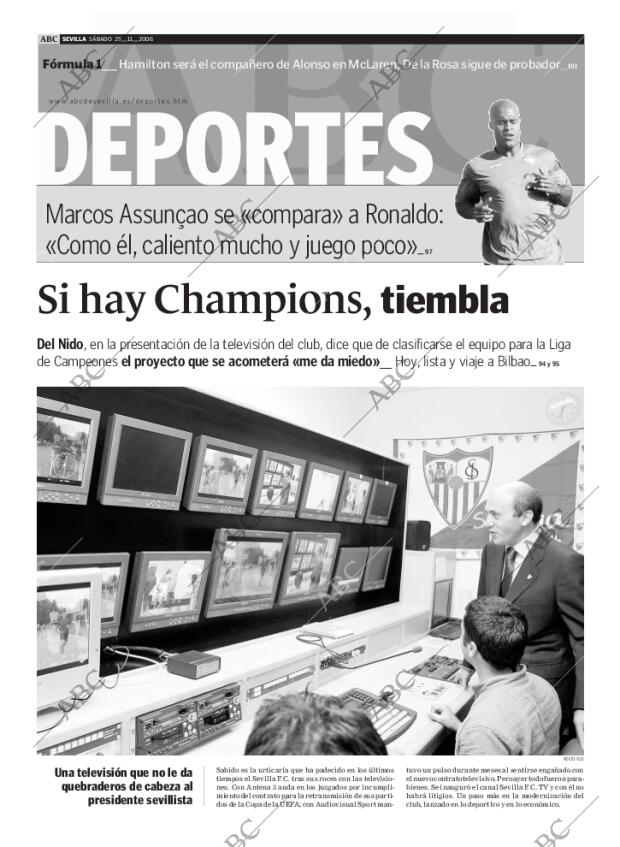 ABC SEVILLA 25-11-2006 página 109