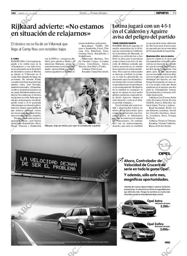 ABC SEVILLA 25-11-2006 página 115