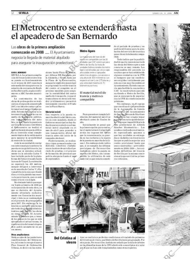 ABC SEVILLA 25-11-2006 página 12