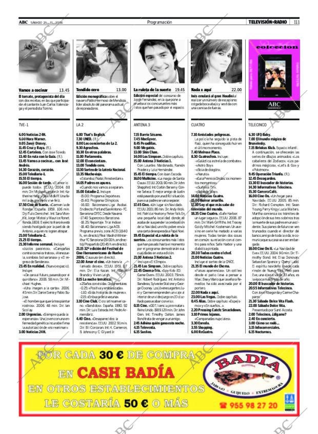 ABC SEVILLA 25-11-2006 página 127