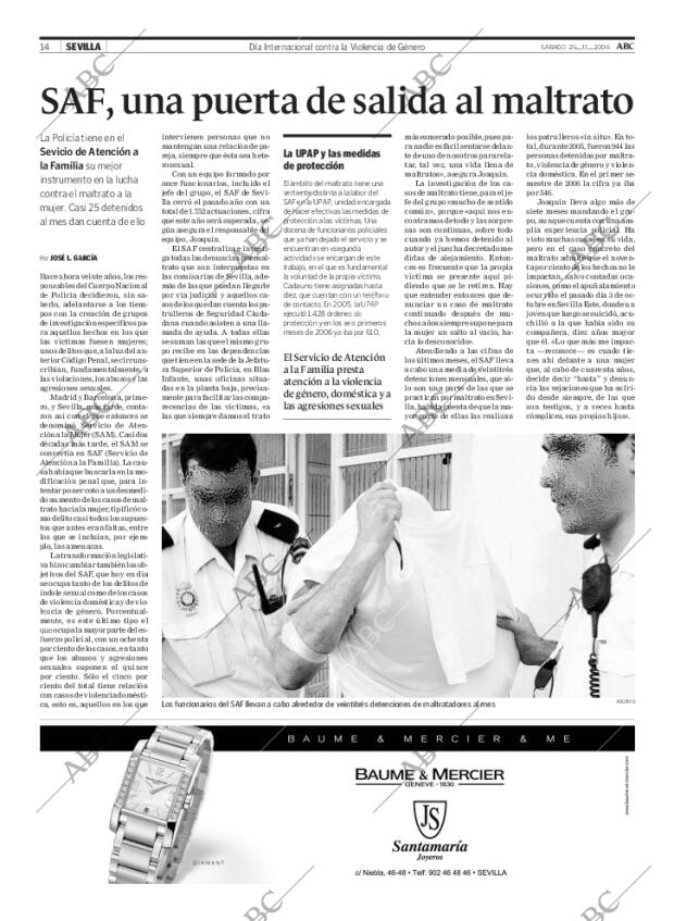 ABC SEVILLA 25-11-2006 página 14
