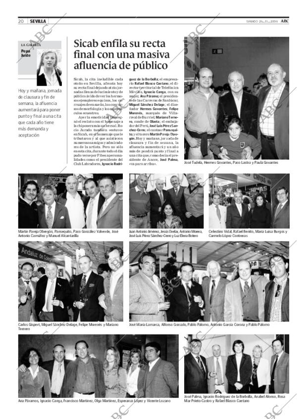 ABC SEVILLA 25-11-2006 página 20