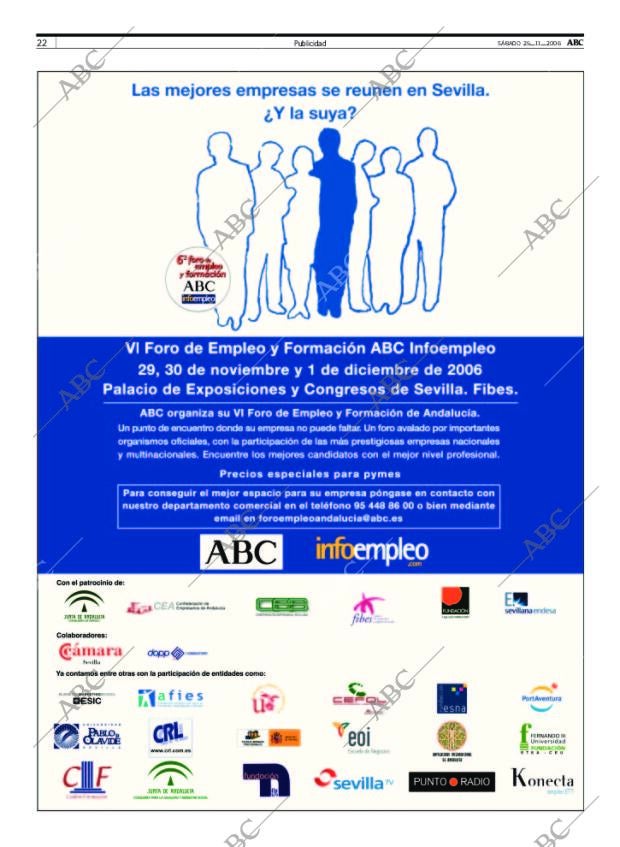 ABC SEVILLA 25-11-2006 página 22