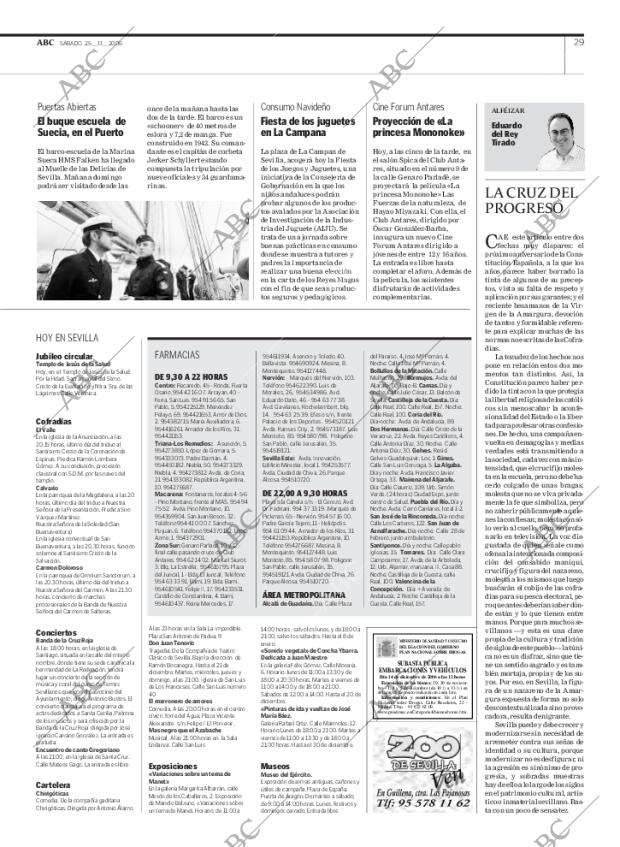 ABC SEVILLA 25-11-2006 página 29