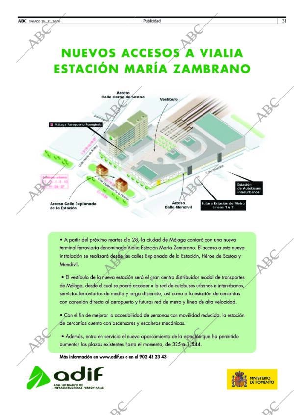 ABC SEVILLA 25-11-2006 página 31