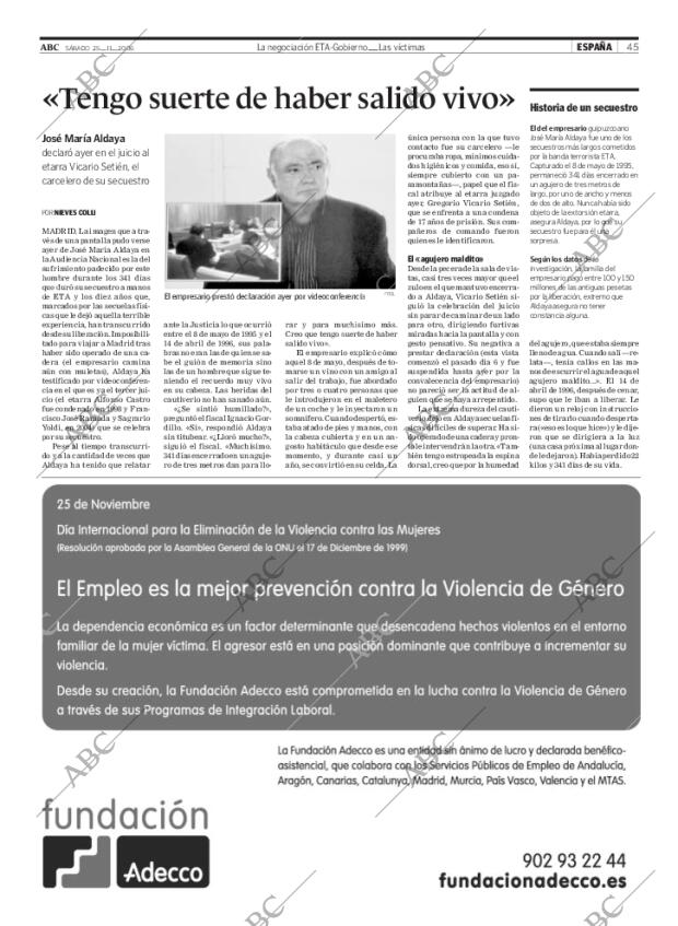 ABC SEVILLA 25-11-2006 página 45
