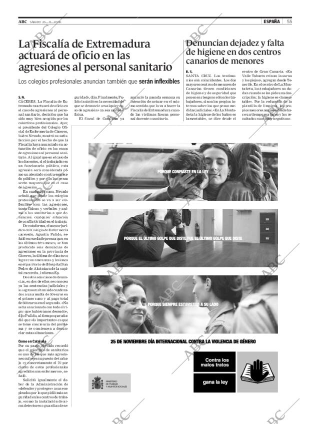 ABC SEVILLA 25-11-2006 página 55