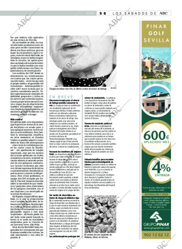ABC SEVILLA 25-11-2006 página 69