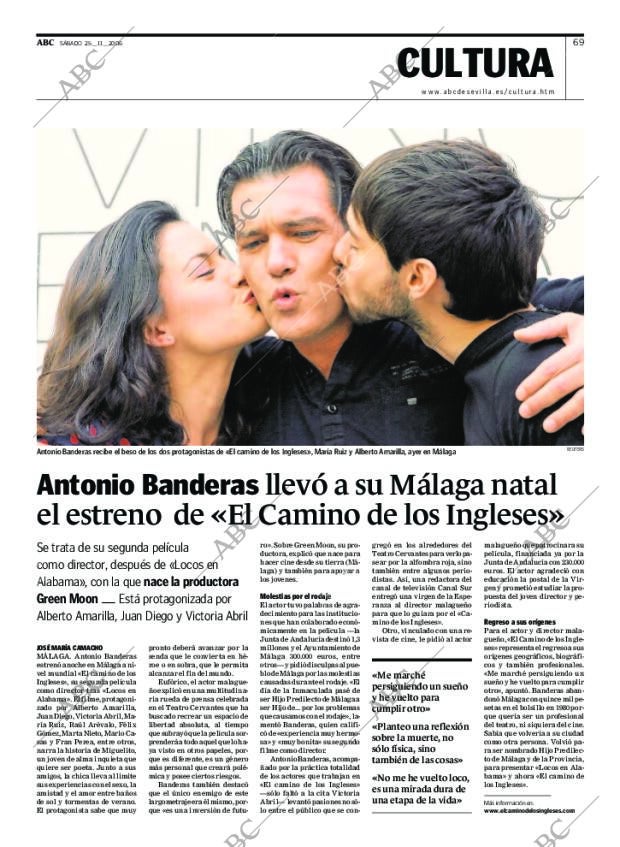 ABC SEVILLA 25-11-2006 página 85