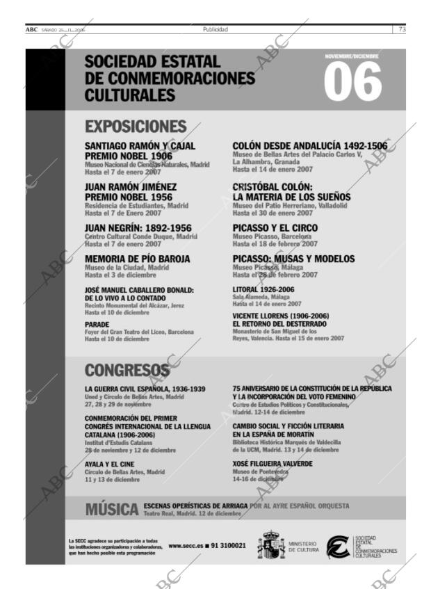 ABC SEVILLA 25-11-2006 página 89