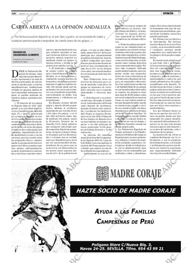 ABC SEVILLA 25-11-2006 página 93