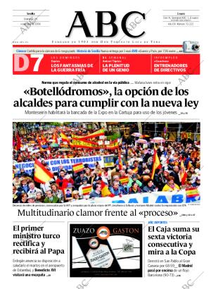 ABC SEVILLA 26-11-2006 página 1