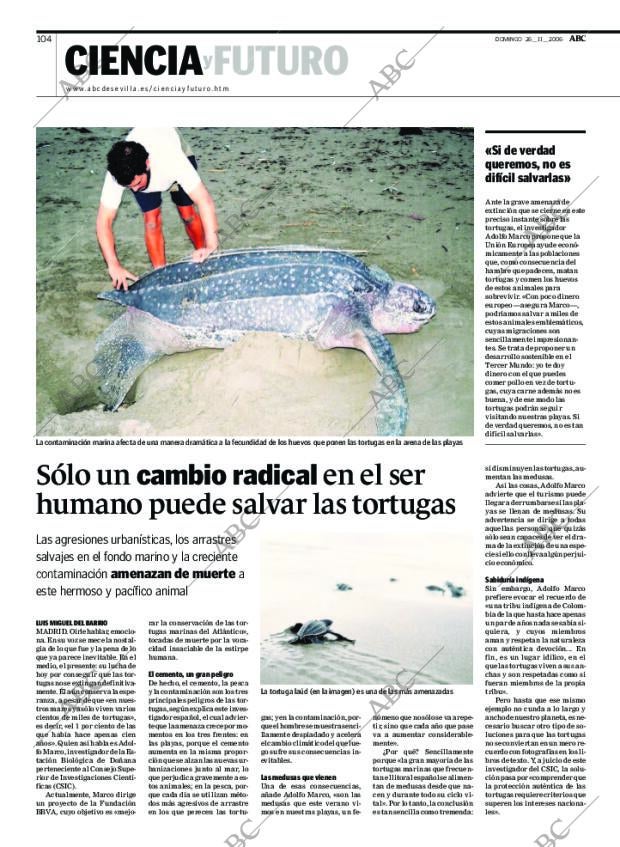 ABC SEVILLA 26-11-2006 página 106