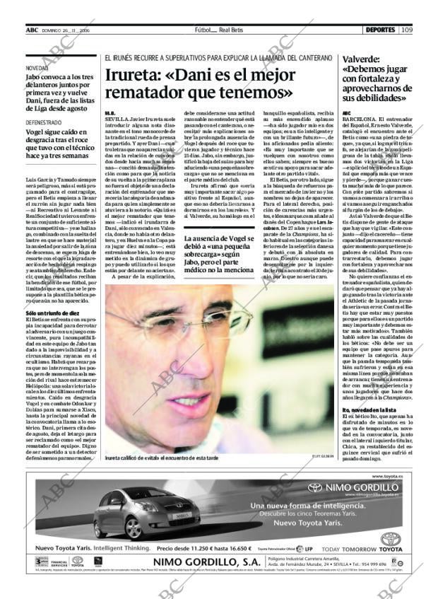 ABC SEVILLA 26-11-2006 página 111